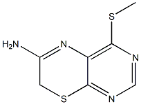 4-Methylthio-7H-pyrimido[4,5-b][1,4]thiazin-6-amine