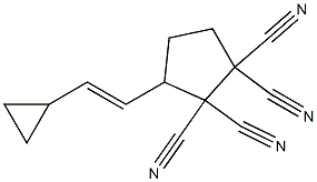 3-[(E)-2-Cyclopropylethenyl]cyclopentane-1,1,2,2-tetracarbonitrile
