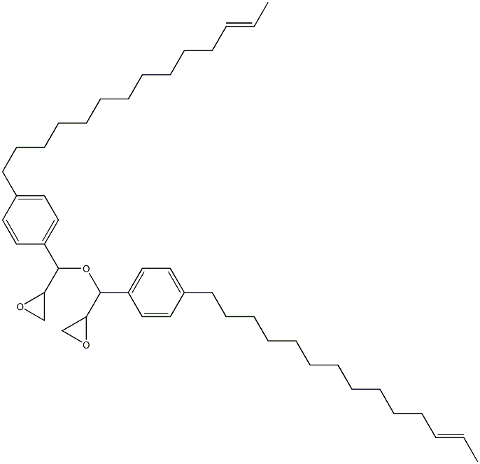 4-(12-Tetradecenyl)phenylglycidyl ether Structure