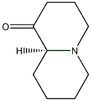 (9aS)-ヘキサヒドロ-4H-キノリジン-1(9aH)-オン 化学構造式