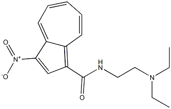 N-[2-(Diethylamino)ethyl]-3-nitro-1-azulenecarboxamide