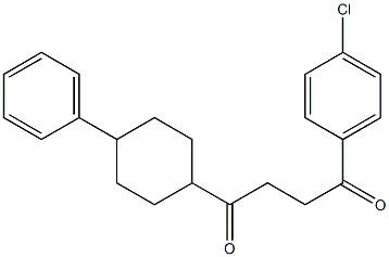 1-(4-Chlorophenyl)-4-(4-phenylcyclohexyl)butane-1,4-dione|