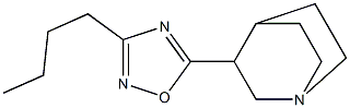 3-Butyl-5-(1-azabicyclo[2.2.2]octan-3-yl)-1,2,4-oxadiazole