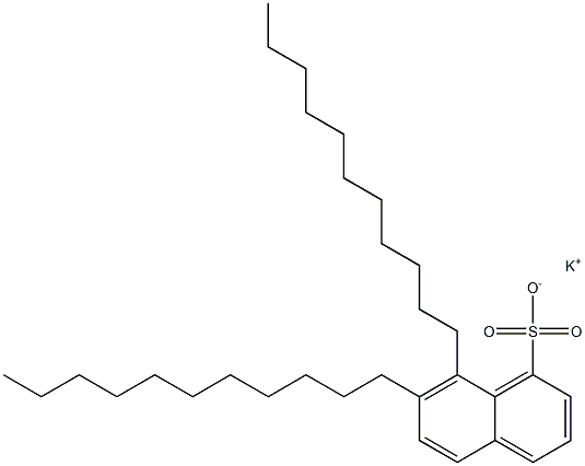 7,8-Diundecyl-1-naphthalenesulfonic acid potassium salt