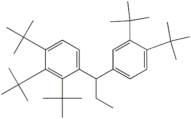 1-(2,3,4-Tri-tert-butylphenyl)-1-(3,4-di-tert-butylphenyl)propane