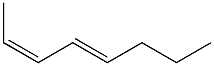 (2Z,4E)-2,4-オクタジエン 化学構造式