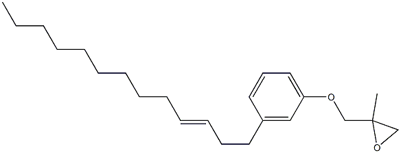 3-(3-Tridecenyl)phenyl 2-methylglycidyl ether