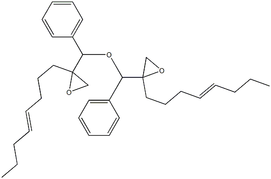 2-(4-Octenyl)phenylglycidyl ether 结构式