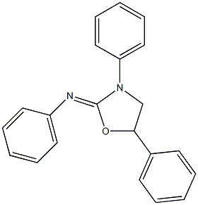 N,3,5-Triphenyloxazolidin-2-imine Structure