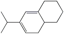 1,2,3,4,4a,5-Hexahydro-7-isopropylnaphthalene Structure