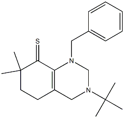 1-Benzyl-3-tert-butyl-7,7-dimethyl-1,2,3,4,5,6,7,8-octahydroquinazoline-8-thione