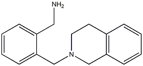2-[(1,2,3,4-Tetrahydroisoquinolin)-2-ylmethyl]benzylamine Structure