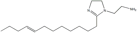 1-(2-Aminoethyl)-2-(8-dodecenyl)-2-imidazoline Structure