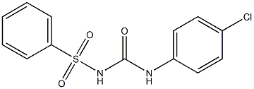 1-(4-Chlorophenyl)-3-(phenylsulfonyl)urea