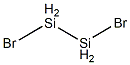 1,2-ジブロモジシラン 化学構造式