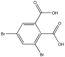 3,5-Dibromophthalic acid Struktur