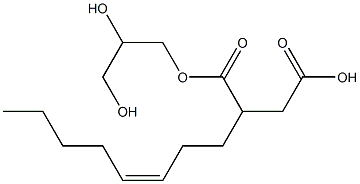 2-(3-Octenyl)succinic acid hydrogen 1-(2,3-dihydroxypropyl) ester