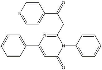 2-[2-Oxo-2-(4-pyridyl)ethyl]-3-phenyl-6-phenylpyrimidin-4(3H)-one