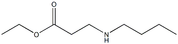 3-(Butylamino)propanoic acid ethyl ester,,结构式
