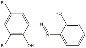 3,5-Dibromoazobenzen-2-ol,,结构式