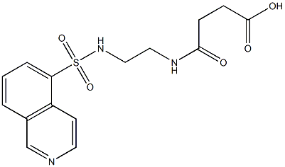 4-[2-(5-Isoquinolinylsulfonylamino)ethylamino]-4-oxobutyric acid