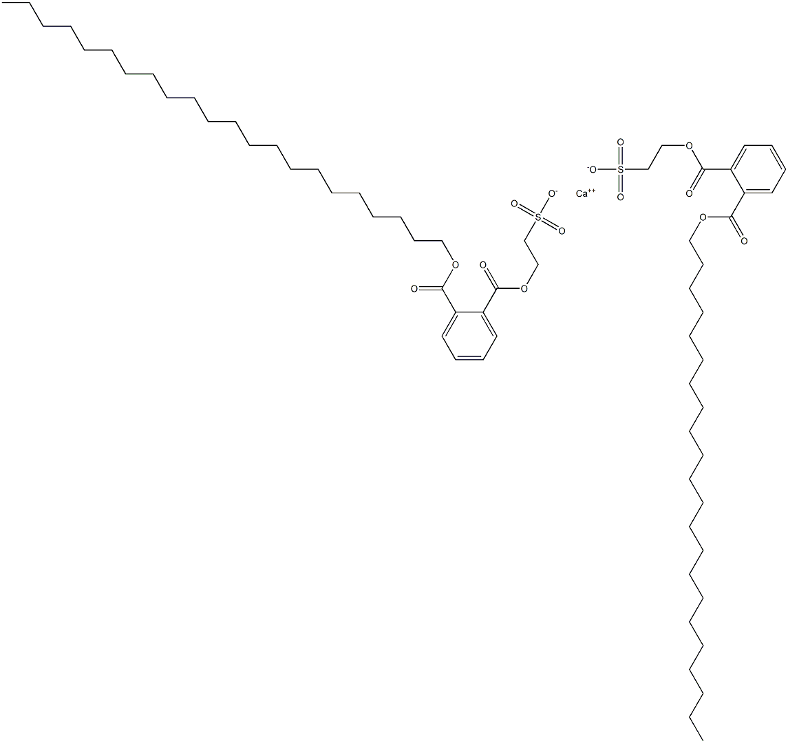 Bis[2-[(2-docosyloxycarbonylphenyl)carbonyloxy]ethanesulfonic acid]calcium salt