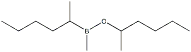  Methyl(1-methylpentyl)[(1-methylpentyl)oxy]borane