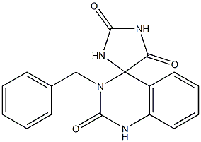 3-Benzyl-1,2-dihydrospiro[quinazoline-4(3H),4'-imidazolidine]-2,2',5'-trione