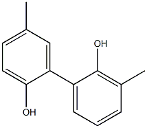 3,5'-Dimethyl-1,1'-biphenyl-2,2'-diol Structure