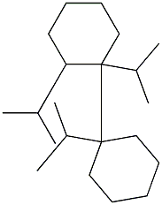 1,1',2-Triisopropyl-1,1'-bicyclohexane Structure
