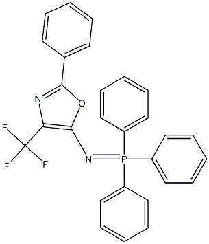 4-(Trifluoromethyl)-2-phenyl-5-[(triphenylphosphoranylidene)amino]oxazole Structure