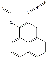 Formic acid 2-azido-3H-phenalen-1-yl ester,,结构式