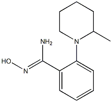 2-(2-Methylpiperidin-1-yl)benzamide oxime