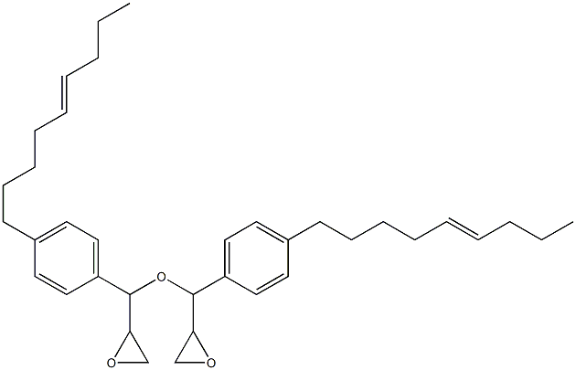 4-(5-Nonenyl)phenylglycidyl ether Structure