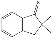 2,2-Dimethylindane-1-thione,,结构式