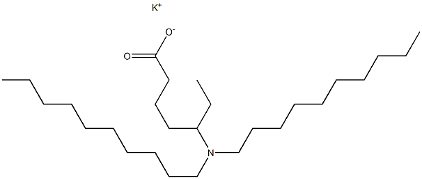 5-(Didecylamino)heptanoic acid potassium salt|