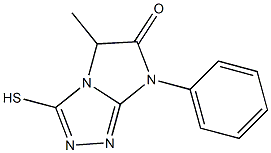 3-Mercapto-5-methyl-7-phenyl-7H-imidazo[2,1-c]-1,2,4-triazol-6(5H)-one