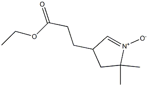  3,4-Dihydro-2,2-dimethyl-4-[2-(ethoxycarbonyl)ethyl]-2H-pyrrole 1-oxide