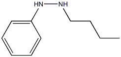 1-Butyl-2-phenylhydrazine Structure