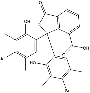 1,1-Bis(4-bromo-2-hydroxy-3,5-dimethylphenyl)-1,3-dihydro-3-oxoisobenzofuran-7-carboxylic acid