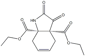 (3aR,7aR)-2,3-Dioxo-2,3,3a,4,7,7a-hexahydro-1H-indole-3a,7a-dicarboxylic acid diethyl ester
