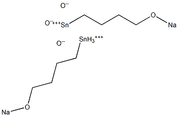 Sodiooxybutyltin(IV) oxide Structure