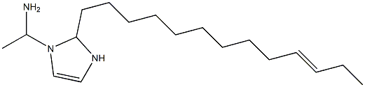 1-(1-Aminoethyl)-2-(10-tridecenyl)-4-imidazoline Structure