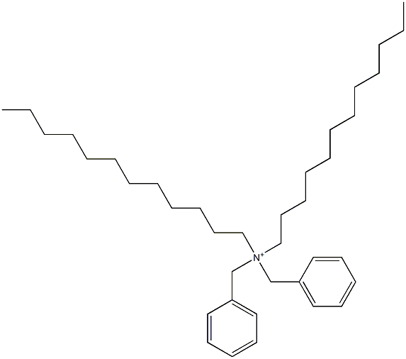 Didodecyldibenzylaminium 结构式