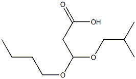 3-Butoxy-3-isobutoxypropionic acid