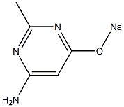 6-Amino-2-methyl-4-sodiooxypyrimidine