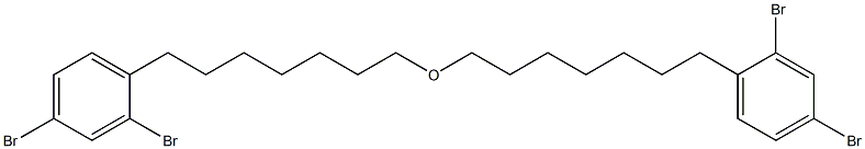  2,4-Dibromophenylheptyl ether