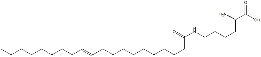 N6-(11-Icosenoyl)lysine,,结构式