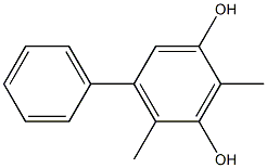 2,4-Dimethyl-5-phenylbenzene-1,3-diol,,结构式