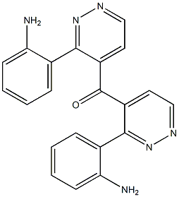 (2-Aminophenyl)(4-pyridazinyl) ketone Structure